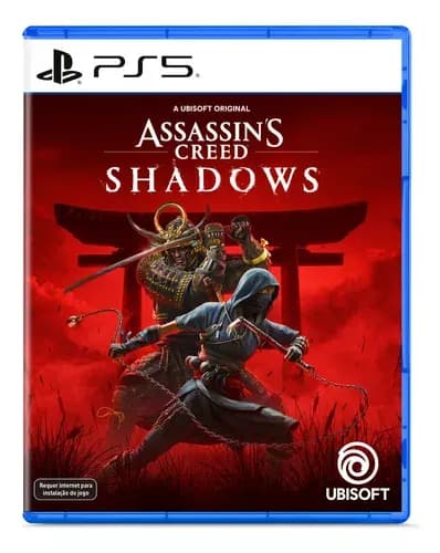 Assassin's Creed Shadows Ps5 Mídia Física